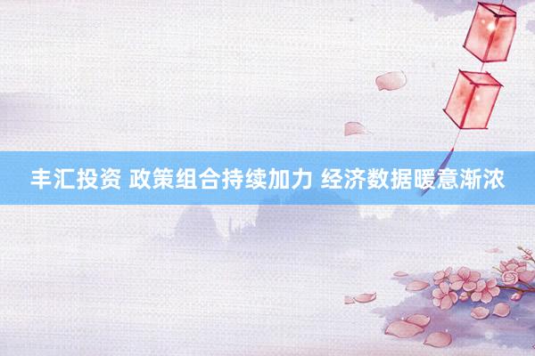 丰汇投资 政策组合持续加力 经济数据暖意渐浓
